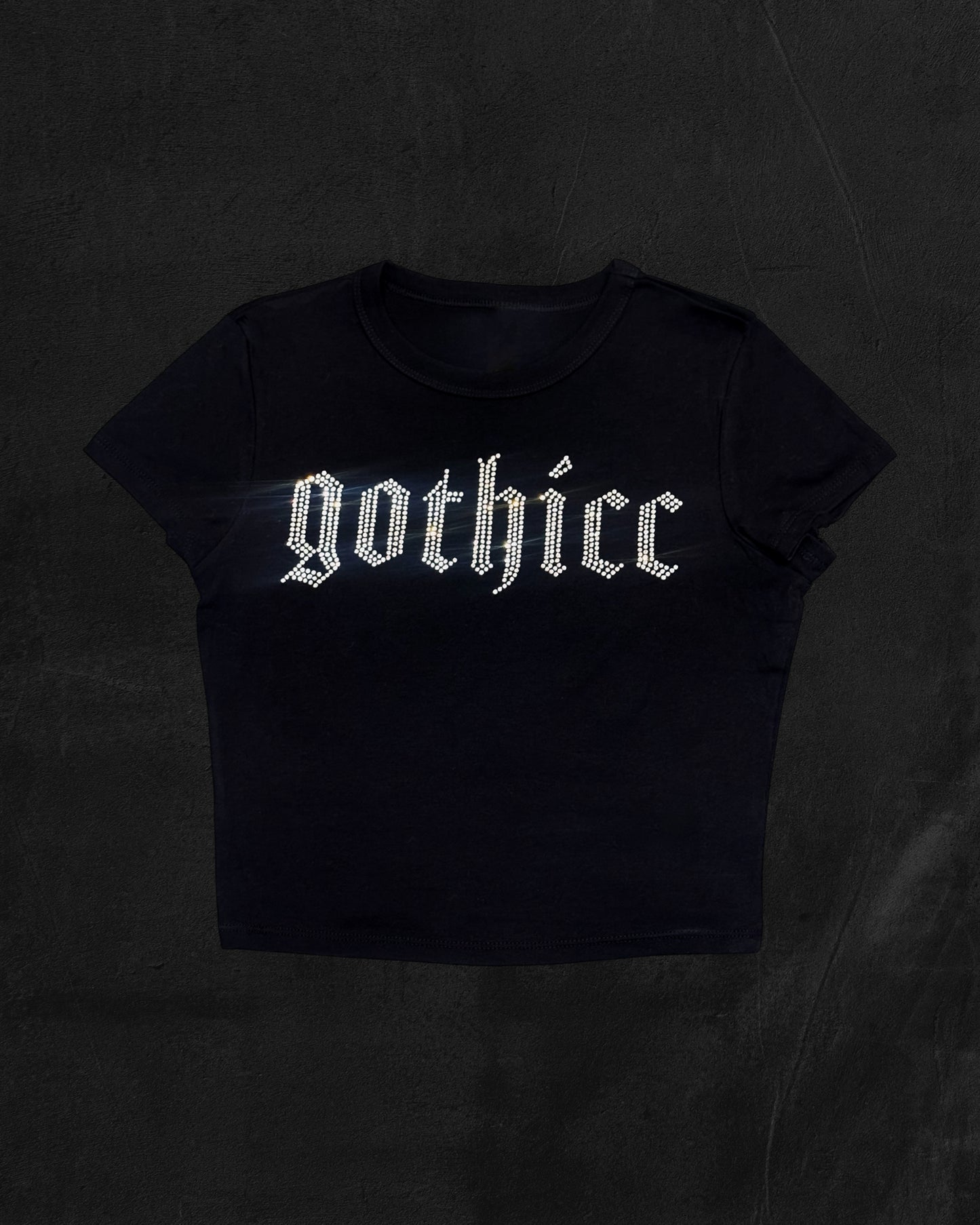 GOTHICC RS LOGO CROPPED TEE