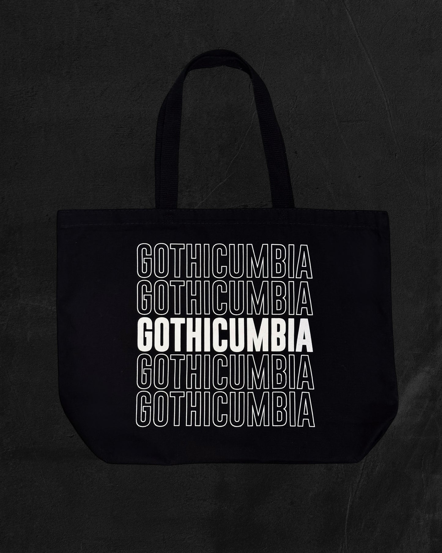 GOTHICUMBIA TOTE BAG
