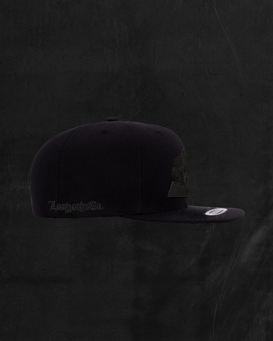 Icon Snapback - Black on Black