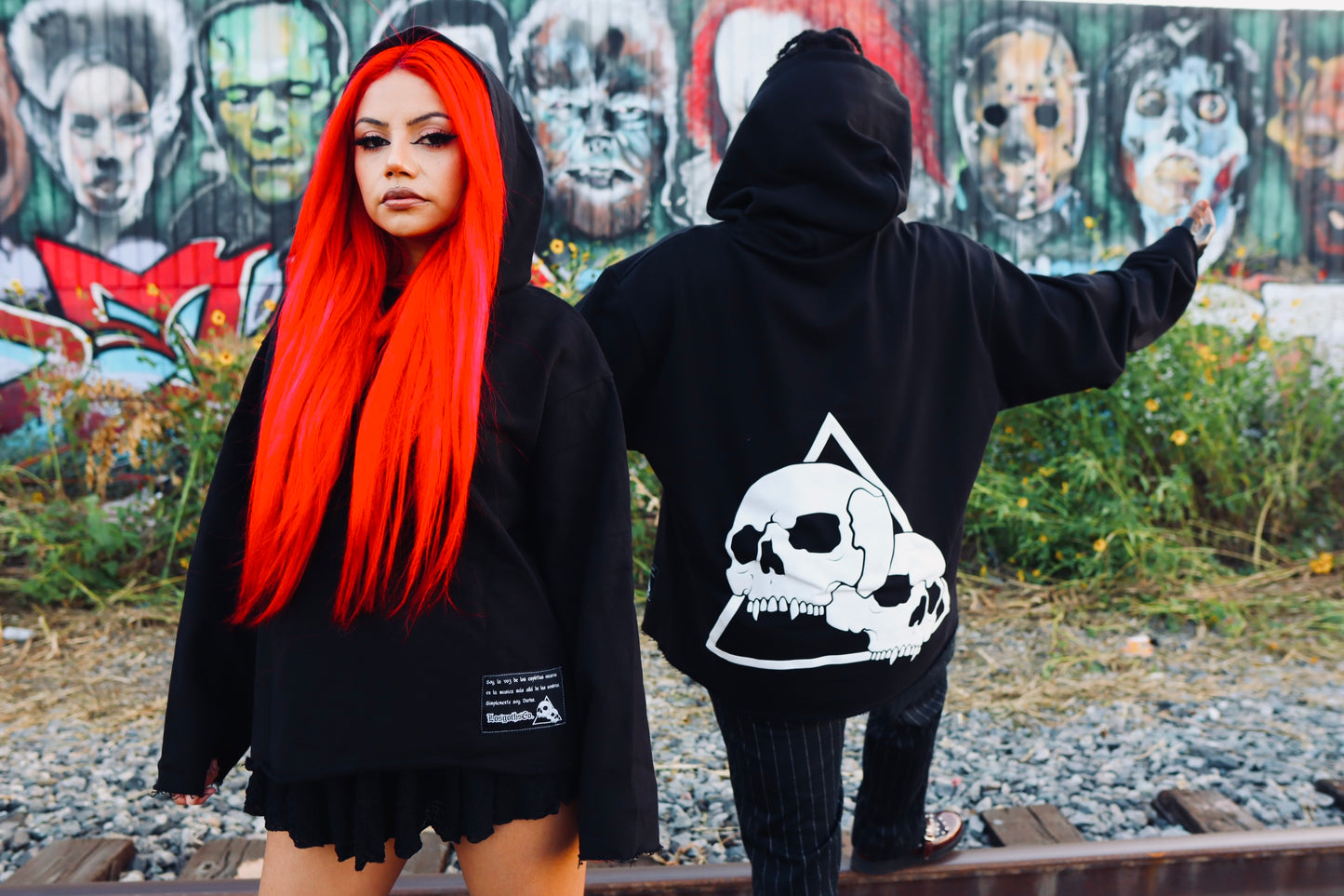 Raw Edge Icon Hoodie