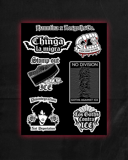 Hauntina X LosGothsCo. Sticker Sheet