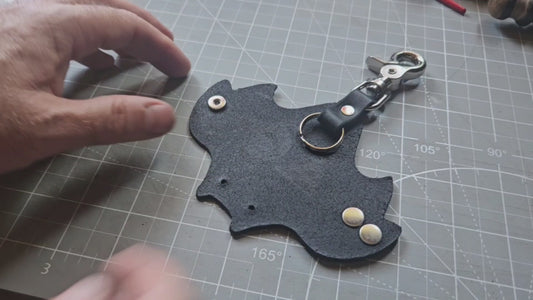 Clarke & Barba X LosGothsCo. Limited Edition Bat Keychain