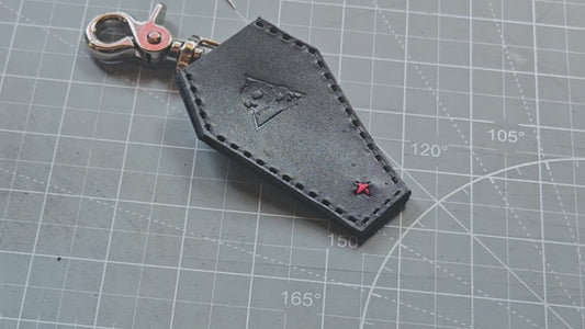 Clarke & Barba X LosGothsCo. Limited Edition Coffin Keychain